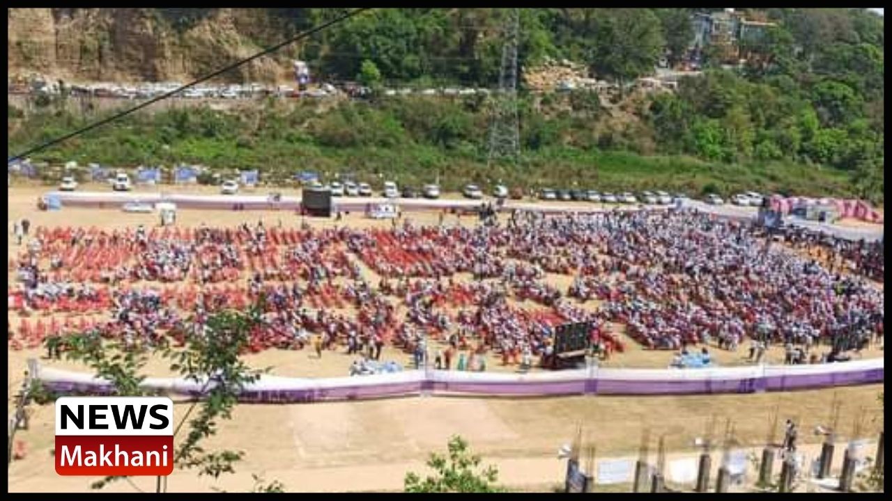 आम आदमी पार्टी की रैली फ्लॉप