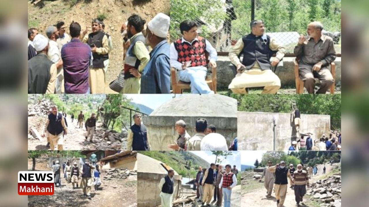 Vice Chairman DDC Kupwara visits various areas of Lolab, inspects ongoing works Vice Chairman DDC Kupwara visits various areas of Lolab, inspects ongoing works