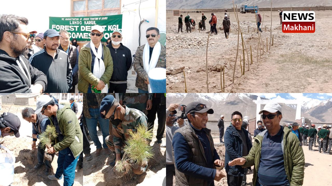 EC Tourism kick starts plantation drive at Zanskar EC Tourism kick starts plantation drive at Zanskar