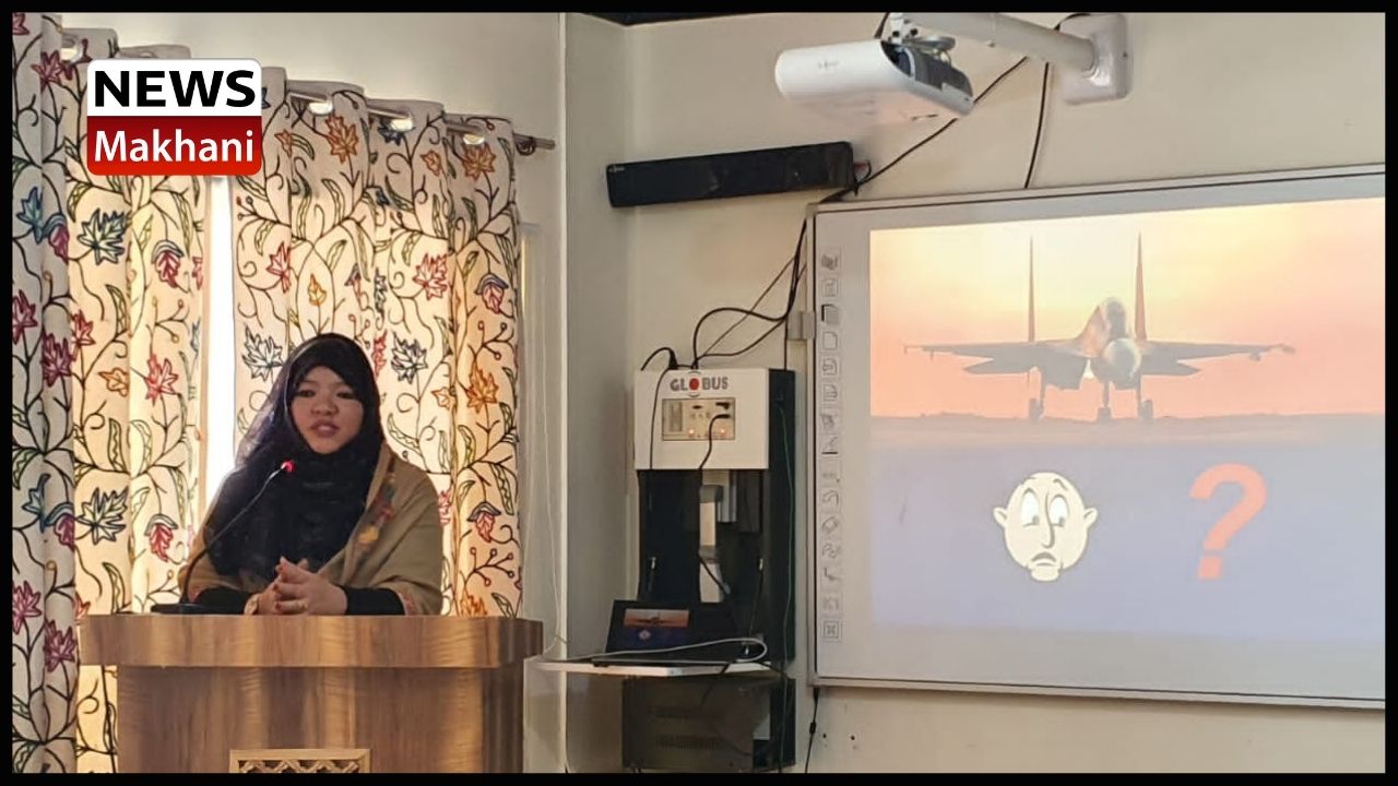 Indian Airforce team conducts awareness camp at GDC Kargil