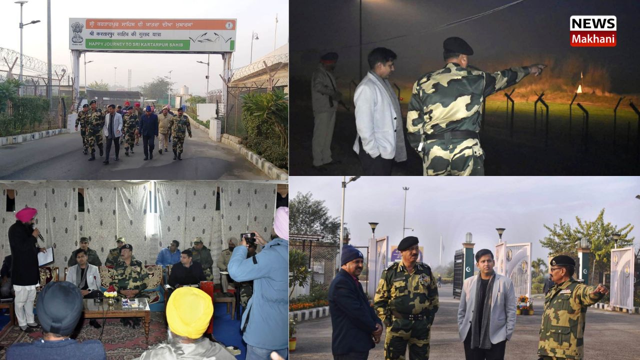 ਡਿਪਟੀ ਕਮਿਸ਼ਨਰ ਡਾ. ਹਿਮਾਂਸ਼ੂ ਅਗਰਵਾਲ ਵੱਲੋਂ ਬੀ.ਐੱਸ.ਐੱਫ. ਦੇ ਡੀ.ਆਈ.ਜੀ. ਅਤੇ ਐੱਸ.ਐੱਸ.ਪੀ. ਗੁਰਦਾਸਪੁਰ ਦੇ ਨਾਲ ਪਾਕਿਸਤਾਨ ਨਾਲ ਲੱਗਦੇ ਸਰਹੱਦੀ ਖੇਤਰ ਦਾ ਦੌਰਾ DIG Mr. Prabhakar Joshi