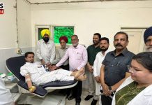 ਹਲਕਾ ਵਿਧਾਇਕ ਰੂਪਨਗਰ ਤੇ ਸ਼੍ਰੀ ਚਮਕੌਰ ਸਾਹਿਬ ਵੱਲੋਂ ਮੁੱਖ ਮੰਤਰੀ ਪੰਜਾਬ ਦੇ ਜਨਮ ਦਿਵਸ ਮੋਕੇ ਕੀਤਾ ਗਿਆ ਖੂਨਦਾਨ