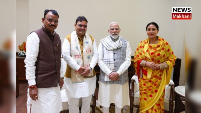 Rajasthan CM and Deputy CMs call on PM