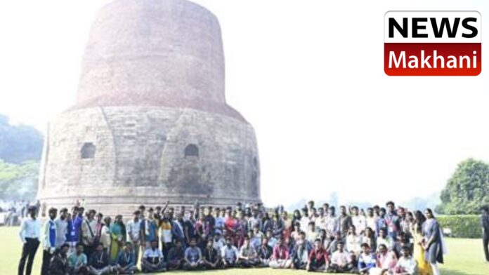 Tamil student group of Kashi Tamil Sangamam