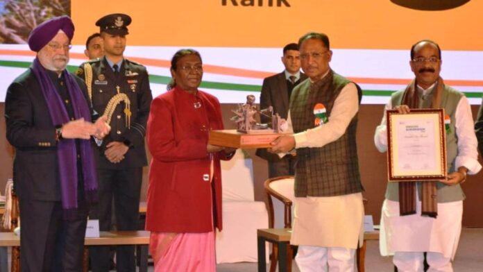 Chhattisgarh - छत्तीसगढ़ देश का तीसरा सबसे स्वच्छ राज्य