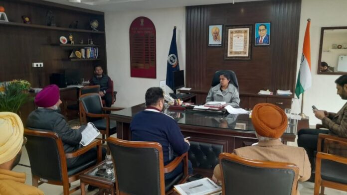 Deputy Commissioner Mrs Aashika Jain