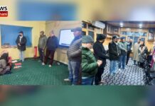 CEC Dr Jaffer inspects Winter Residential Hostel at Lankerchey Ghulam Hyder