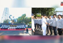 नौसेना प्रमुख ने लद्दाख की जांस्कर नदी के लिए चादर ट्रेक अभियान को झंडी दिखाकर रवाना किया