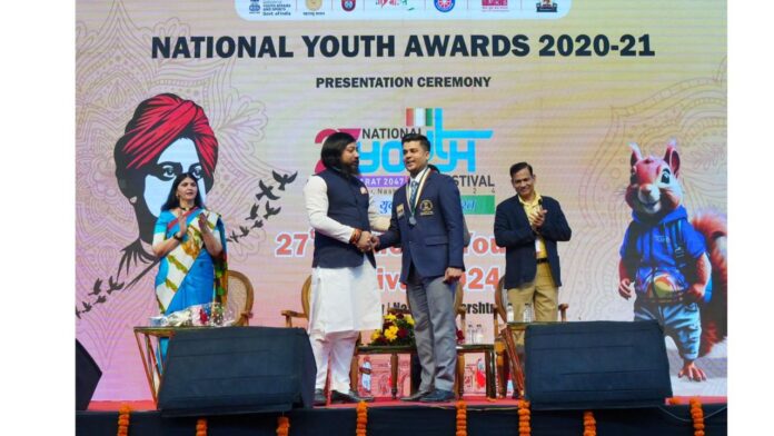 Rohit Kumar, Receives National Youth Award