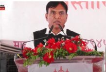 केंद्रीय स्वास्थ्य और परिवार कल्याण मंत्री डॉ. मनसुख मंडाविया ने महाराष्ट्र के लातूर में विवेकानन्द मेडिकल फाउंडेशन और रिसर्च सेंटर के विवेकानन्द कैंसर और सुपर स्पेशलिटी एक्सटेंशन अस्पताल का उद्घाटन किया