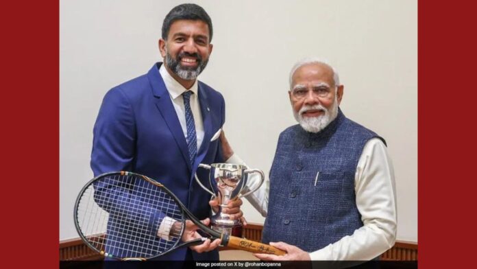 PM meets Rohan Bopanna