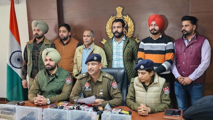 ਮੋਹਾਲੀ ਪੁਲਿਸ ਵੱਲੋ ਗੈਂਗਸਟਰ ਜੱਗੂ ਭਗਵਾਨਪੂਰੀਆ