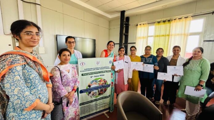 AIMS Mohali and IAP Host Complementary Feeding Day