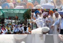 ਸ਼ਹੀਦ-ਏ- ਆਜ਼ਮ ਸ੍ਰ ਭਗਤ ਸਿੰਘ ਅਤੇ ਭਾਰਤ ਰਤਨ ਡਾਂ ਭੀਮ ਰਾਓ ਅੰਬੇਡਕਰ ਜੀ ਦੀਆਂ ਫੋਟੋਆਂ ਵਿਚਕਾਰ ਦਿੱਲੀ ਦੇ ਮੁੱਖ ਮੰਤਰੀ ਅਰਵਿੰਦ ਕੇਜਰੀਵਾਲ ਦੀ ਫੋਟੋ ਨੂੰ ਲੈ ਕੇ ਧਰਨਾ-ਪ੍ਰਦਰਸ਼ਨ ਤੇ ਅਰਵਿੰਦ ਕੇਜਰੀਵਾਲ ਦਾ ਭਾਰਤੀਆ ਜਨਤਾ ਪਾਰਟੀ ਅਨੁਸੂਚਿਤ ਜਾਤੀ ਮੋਰਚਾ ਨੇ ਫਤਿਹਗੜ੍ਹ ‘ਚ ਫੂਕਿਆ ਪੁਤਲਾ