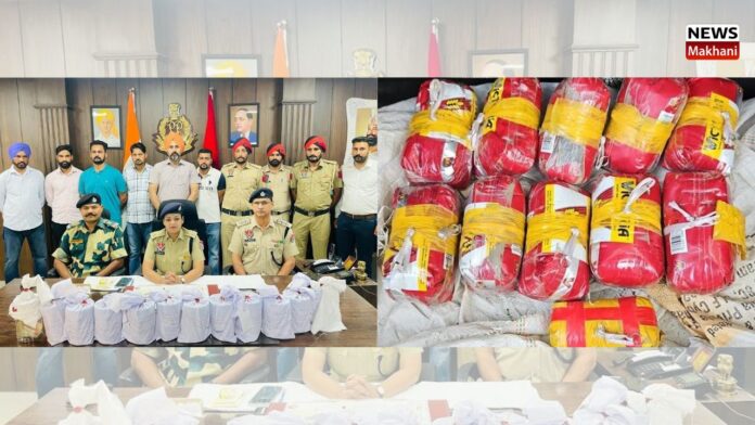BSF ARREST SEVEN DRUG SMUGGLERS