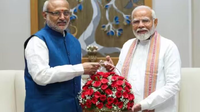 Jharkhand Governor meets Prime Minister Narendra Modi