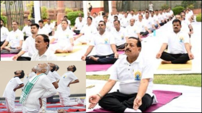 Prime Minister’s Office celebrates 10th International Day of Yoga