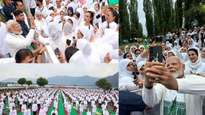 Thousands of dauntless Kashmiris celebrate 10th International Day of Yoga