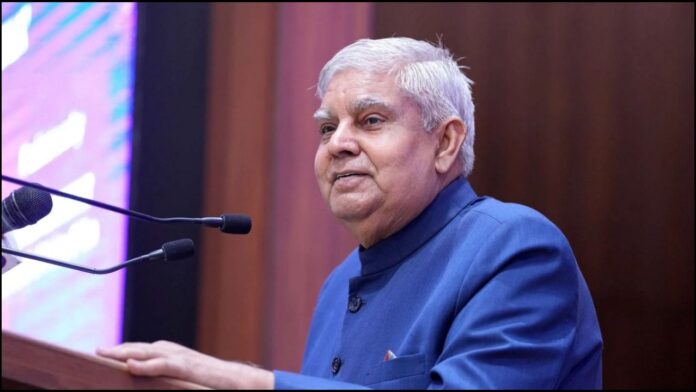 Vice-President Jagdeep Dhankhar