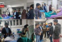 CEC Dr.Jaffer visits District Hospital Kargil, inspects health facilities