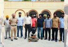 ਪੰਜਾਬ ਪੁਲਿਸ ਵੱਲੋਂ 77 ਕਿਲੋ ਹੈਰੋਇਨ ਬਰਾਮਦਗੀ ਮਾਮਲੇ ਵਿੱਚ ਲੋੜੀਂਦਾ ਵੱਡਾ ਤਸਕਰ ਗ੍ਰਿਫ਼ਤਾਰ