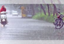 छत्तीसगढ़ में अब तक 781.3 मि.मी. औसत वर्षा दर्ज