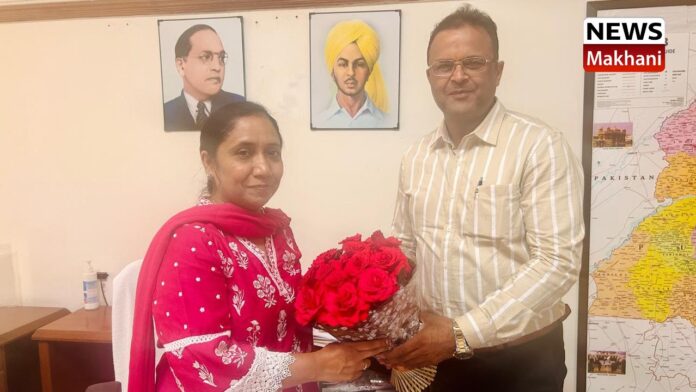 ਬੈਕਫਿੰਕੋ ਚੇਅਰਮੈਨ ਸੰਦੀਪ ਸੈਣੀ ਵੱਲੋਂ ਕੈਬਨਿਟ ਮੰਤਰੀ ਡਾ. ਬਲਜੀਤ ਕੌਰ ਨਾਲ ਮੁਲਾਕਾਤ