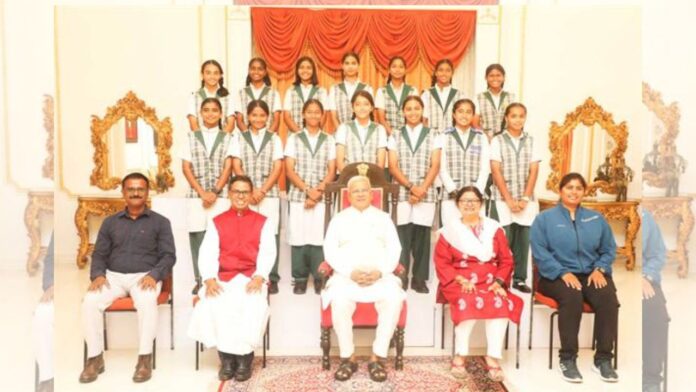 Under-17 National Runner-up Girls Football Team