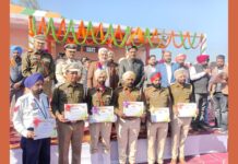 ਗਣਤੰਤਰਤਾ ਦਿਵਸ ਮੌਕੇ ਸ੍ਰੀ ਮੁਕਤਸਰ ਸਾਹਿਬ ਵਿਖੇ ਕੈਬਨਿਟ ਮੰਤਰੀ ਸ੍ਰੀ ਲਾਲ ਚੰਦ ਕਟਾਰੂਚੱਕ ਨੇ ਲਹਿਰਾਇਆ ਕੌਮੀ ਝੰਡਾ