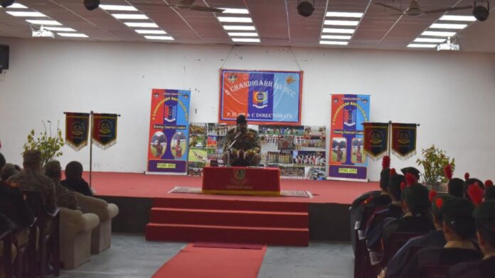 ਐੱਨ. ਸੀ. ਸੀ. ਕੈਡਿਟਸ ਦਾ ਸਿਖਲਾਈ ਕੈਂਪ