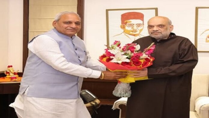Ranbir Gangwa meets Home Minister Amit Shah in Delhi