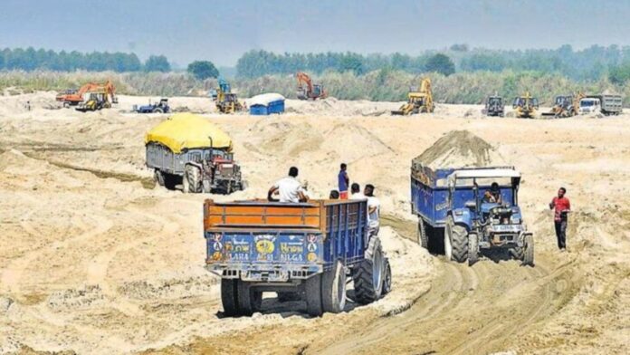 Strict actions are being continuously taken against those involved in illegal mining
