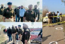 ਡੇਰਾ ਬੱਸੀ ਵਿੱਚ ਪੁਲਿਸ ਹਿਰਾਸਤ ਤੋਂ ਭੱਜਣ ਦੀ ਕੋਸ਼ਿਸ਼ ਵਿੱਚ ਜਵਾਬੀ ਗੋਲੀਬਾਰੀ ਦੌਰਾਨ ਗੈਂਗਸਟਰ ਜ਼ਖਮੀ; ਪਿਸਤੌਲ ਬਰਾਮਦ SSP DEEPAK PAREEK