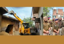 YUDH NASHIAN VIRUDH: ILLEGAL STRUCTURE DEMOLISHED IN BARNALA
