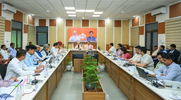 Union Minister Shri Manohar Lal And Chief Minister Of Rajasthan Shri Bhajan Lal Sharma Reviewed Centrally Funded Urban Development Schemes In Jaipur. - TRIPURA STAR NEWS