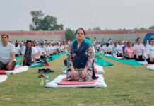 ”सी.एम. दी योगशाला” के तहत शहीद भगत सिंह बहु-उद्देशीय स्टेडियम में मनाया गया 11वां अंतर्राष्ट्रीय योग दिवस