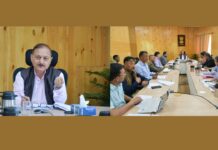 Chief Secretary Dr Pawan Kotwal chairs review meeting on CRIF and other SDP road projects