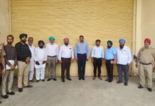 ਸੰਯੁਕਤ ਮੁੱਖ ਚੋਣ ਅਫ਼ਸਰ ਵੱਲੋਂ ਈ.ਵੀ.ਐਮ. ਵੇਅਰ ਹਾਊਸ ਦਾ ਨਿਰੀਖਣ