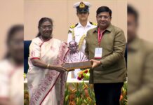 Haryana honored by President Draupadi Murmu in Rashtriya Swachhta Survey