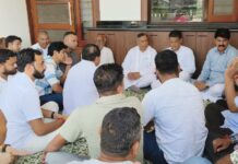 Sat Sharma visits families of cloudburst victims in Jammu, extends condolences