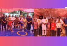 ਪਿੰਡ ਮੁਹਾਰ ਸੋਨਾ ਦੇ ਸਕੂਲ ਵਿਖੇ ਜ਼ਿਲ੍ਹਾ ਪੱਧਰੀ ਕੁਸ਼ਤੀ ਟੂਰਨਾਮੈਂਟ ਦਾ ਆਯੋਜਨ, ਮੈਡਮ ਖੁਸ਼ਬੂ ਸਵਨਾ ਨੇ ਮੁੱਖ ਮਹਿਮਾਨ ਵਜੋਂ ਕੀਤੀ ਸ਼ਿਰਕਤ