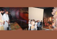 CM Nayab Singh Saini Inspects Jyotisar Anubhav Kendra in Kurukshetra, Issues Necessary Directions to Officers