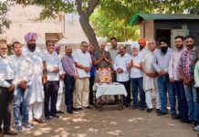 ਕਾਂਗਰਸ ਨੇ ਧੂਮਧਾਮ ਨਾਲ ਮਨਾਇਆ ਬਾਬਾ ਵਿਸ਼ਵਕਰਮਾ ਜੀ ਦਾ ਜਨਮ ਦਿਹਾੜਾ