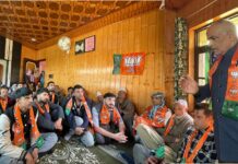 Ashok Koul prompts Budgam voters to choose development and stability with BJP