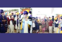 BHAGWANT MANN AND ARVIND KEJRIWAL JOINS SANGAT TO PRAY FOR PROGRESS OF STATE AND PROSPERITY OF PUNJABIS