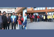 DC Kargil Flags Off Teams for 69th SGFI Taekwondo Championship