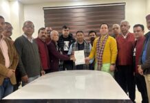 Maa Shakti NGO contributes to PM Relief Fund, cheque presented to Sat Sharma, Sunil Sharma