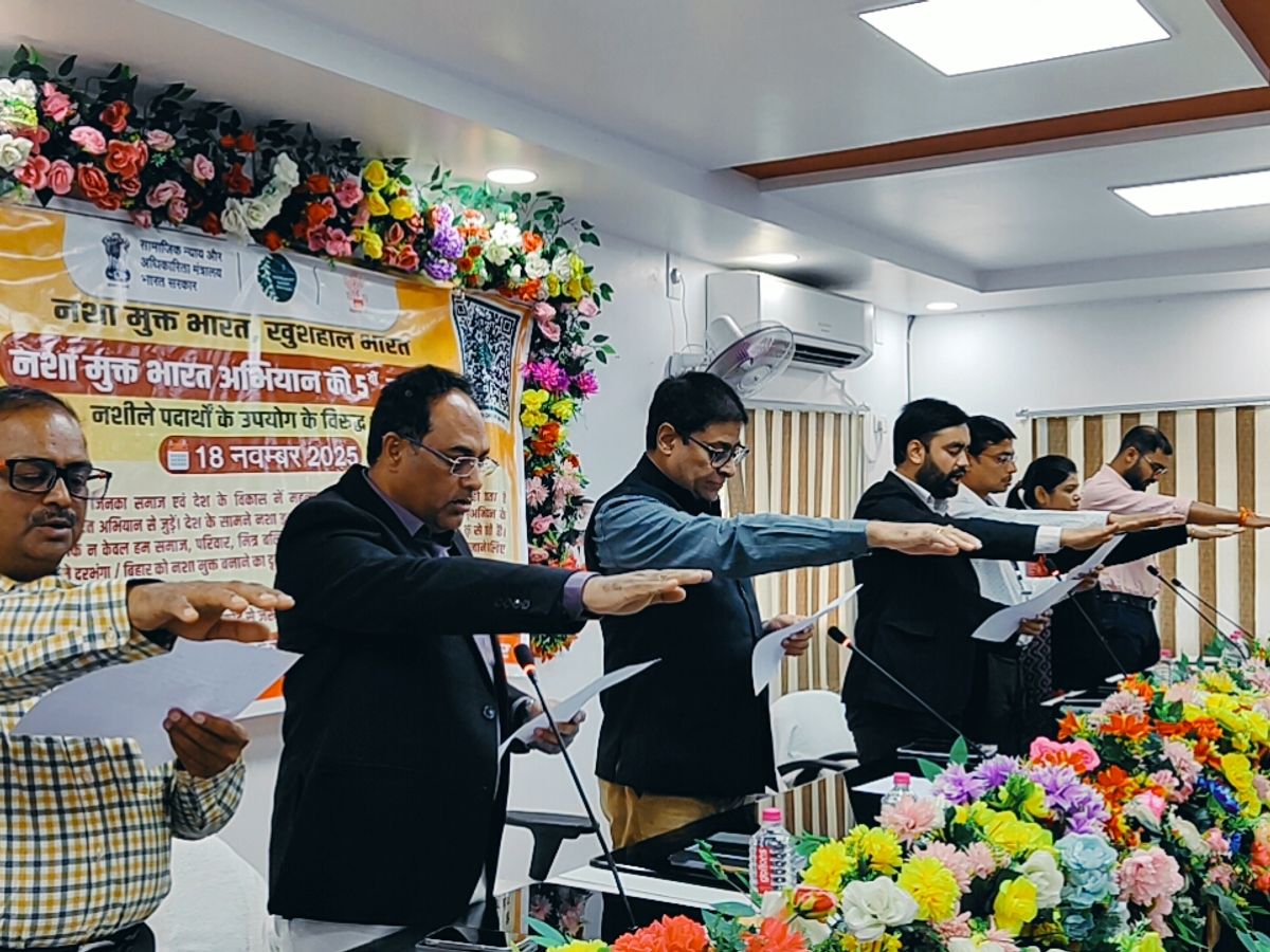 नशा मुक्त भारत अभियान की 5वीं वर्षगांठ पर शपथ लेने में सिरसा ने हासिल किया राज्य में पहला स्थान