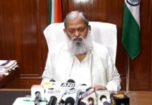 Energy Minister Anil Vij’s sharp attack on Congress — “Renuka Chowdhury’s barking has now become the official language of Congress.”
