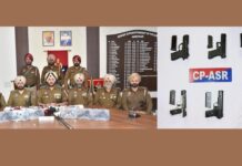 CROSS BORDER ARMS SMUGGLING MODULE BUSTED IN AMRITSAR; JUVENILE AMONG SIX HELD WITH 6 PISTOLS